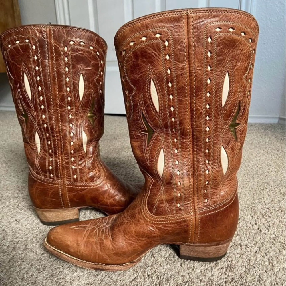 Women's Ariat Starling Western Cowboy Boots 10015324 Size 6 B J Tote ATS